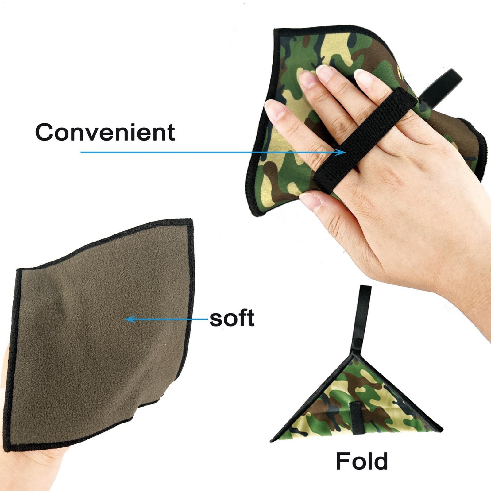 Pee Cloth Hiking Urination Device Camping Pee Rag Eco-Friendly Washable Absorben