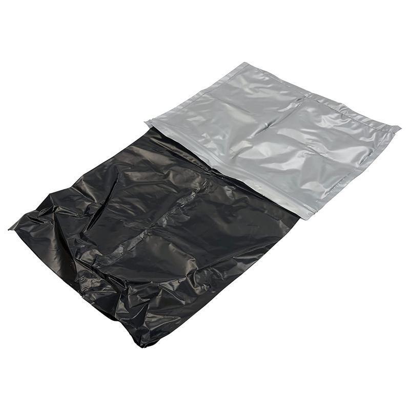 New Portable Camping Toilet Waste Bags Pack of 6 Leak Proof Double Zip Seal