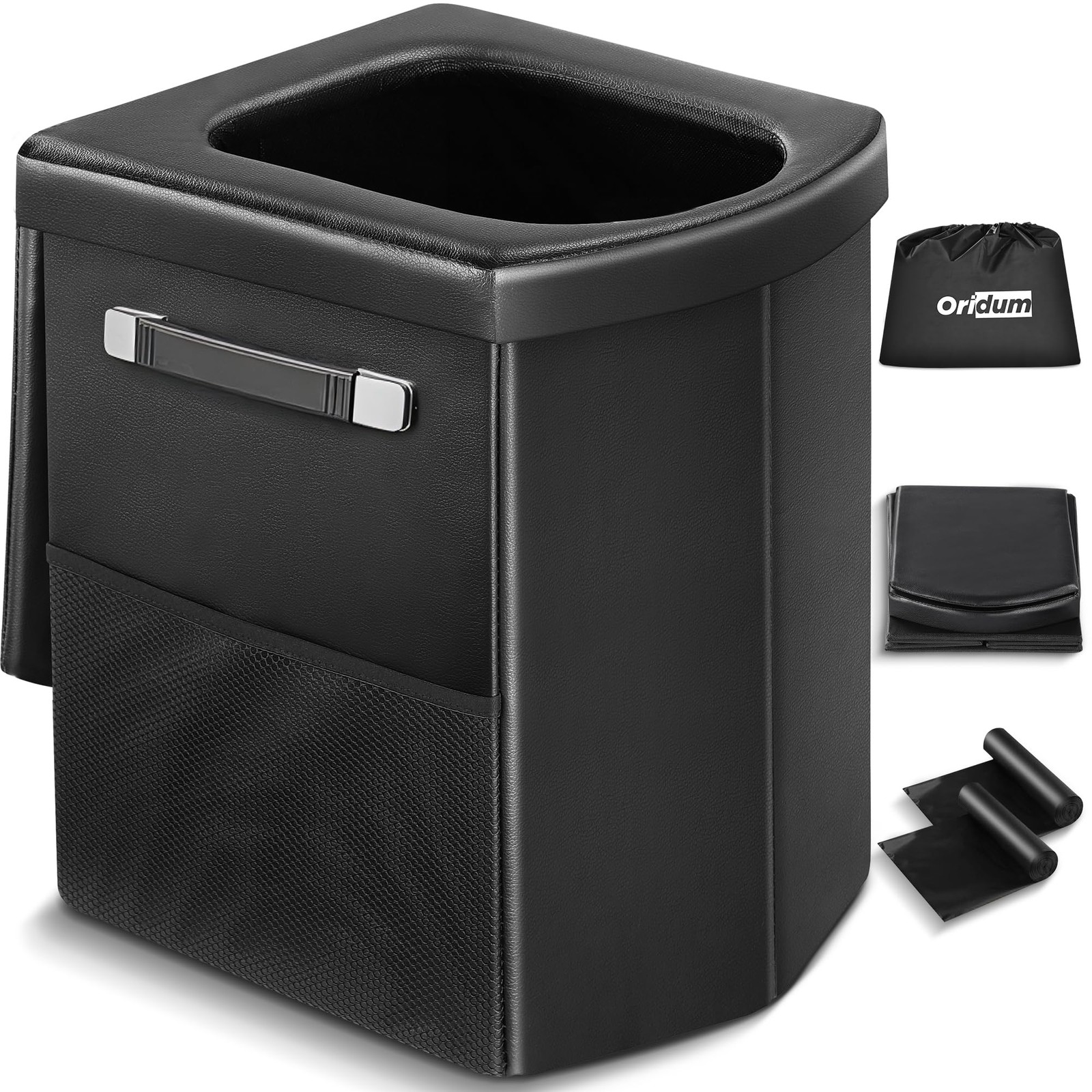Portable Toilet for Adults, Foldable Camping Toilet with Soft & Comfortable L…