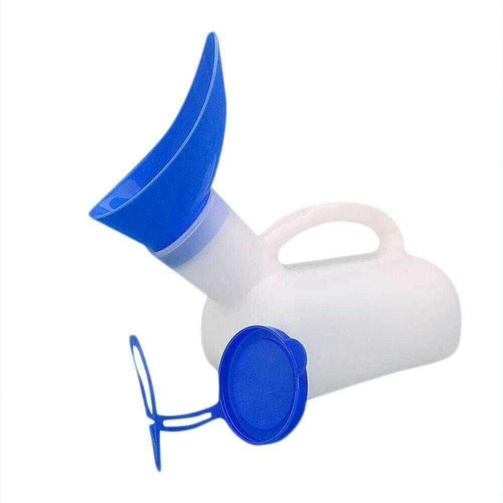 2X Unisex Urine Bottle Portable Urinal Female Male Toilet Camping Men Travel Pee