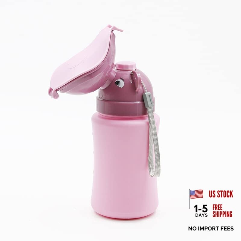Portable Potty Travel for Car Travel Camping for Outdoor Car Travel Girl pink