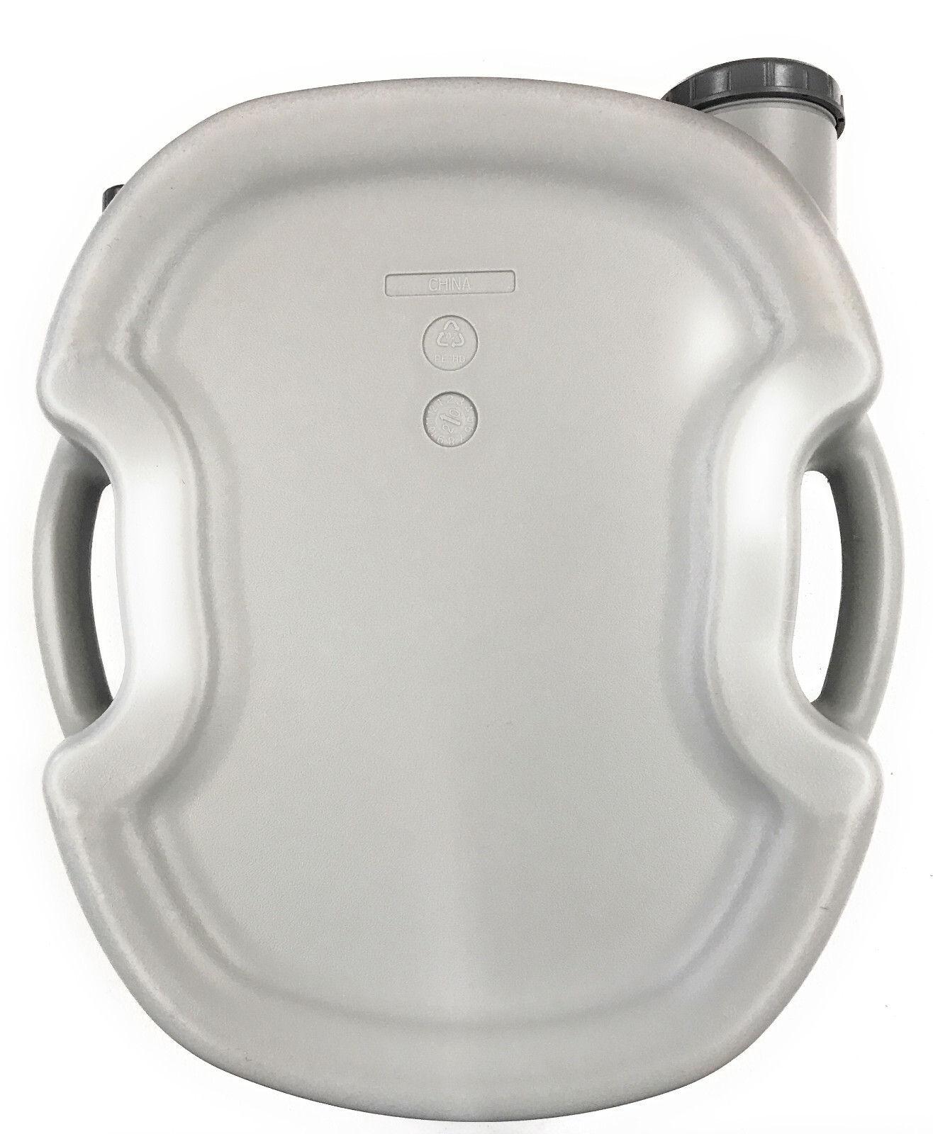 Coleman 5.3gal Outdoor Portable Flush Toilet, Gray, Large, 2000016503