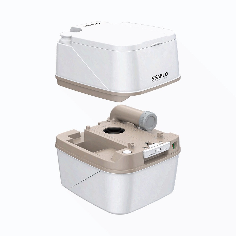 SEAFLO 3.2 Gallon (12L) Premium Portable Travel Toilet SFPT-12-03 free ship