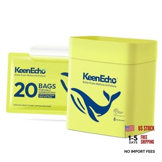 Disposable Car Garbage Bin Bags, Vomit Trash Bags made 20 Count (Pack of 1)