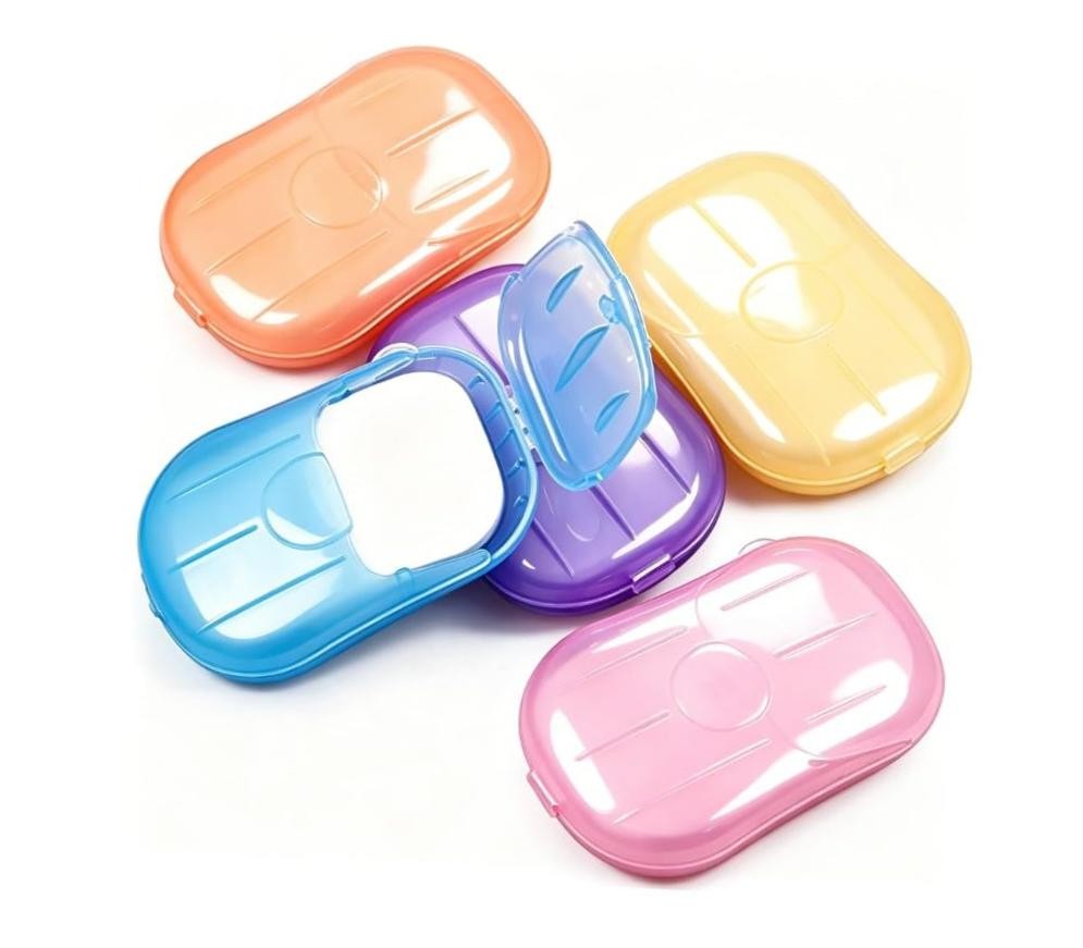 5 Boxes 500 Sheets Disposable Soap Paper Hand Cleaner Fragrance Mini Color