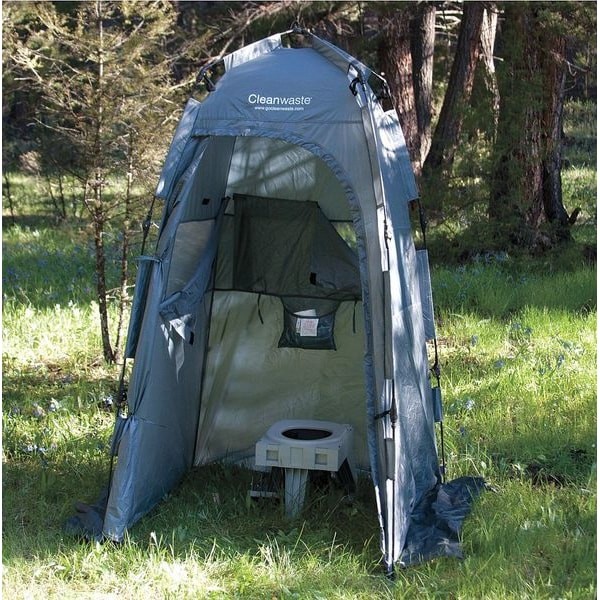 Cleanwaste D115syb Portable Toilet, 41 In L, 50 In W, Gray