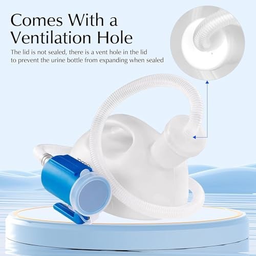Portable Urinals for Men, OOCOME Men Urinal Bottle Spill Proof Reusable Male Pee