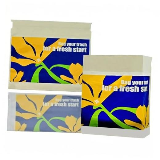 20PCS Car Trash Bags – Easy Stick-On & Stand Design – Disposable Portable Car