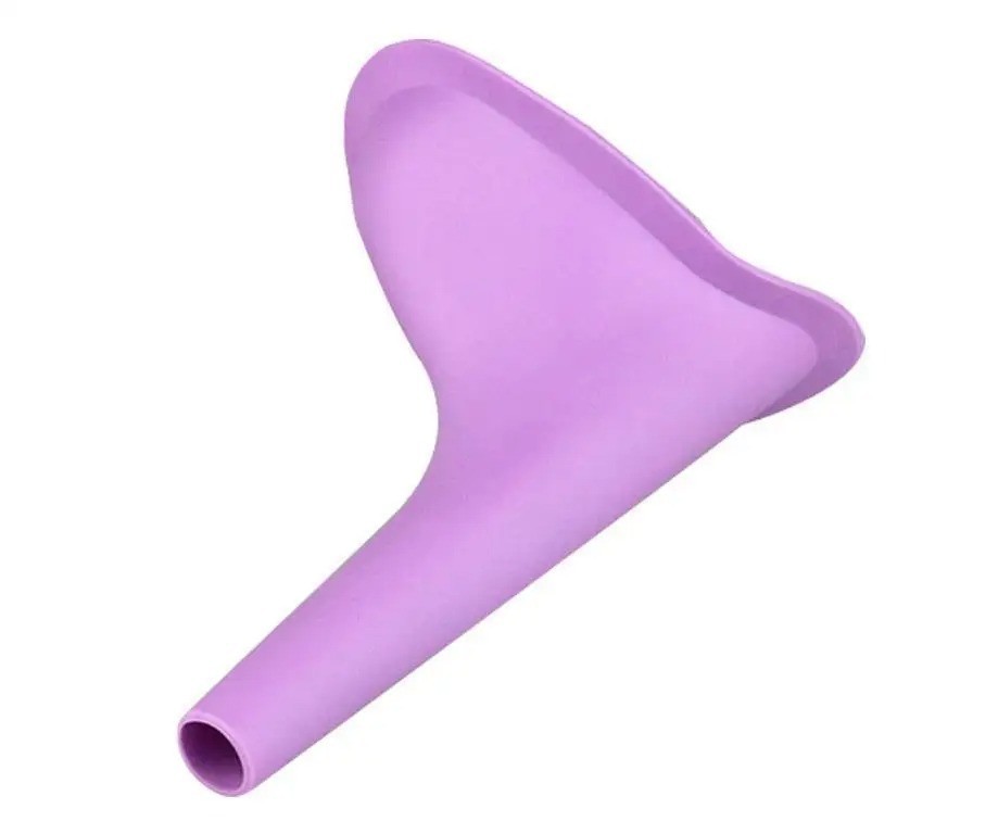 2Pcs Portable Female Ladies Urinal Funnel Camping Travel Toilet Stand Pee Device