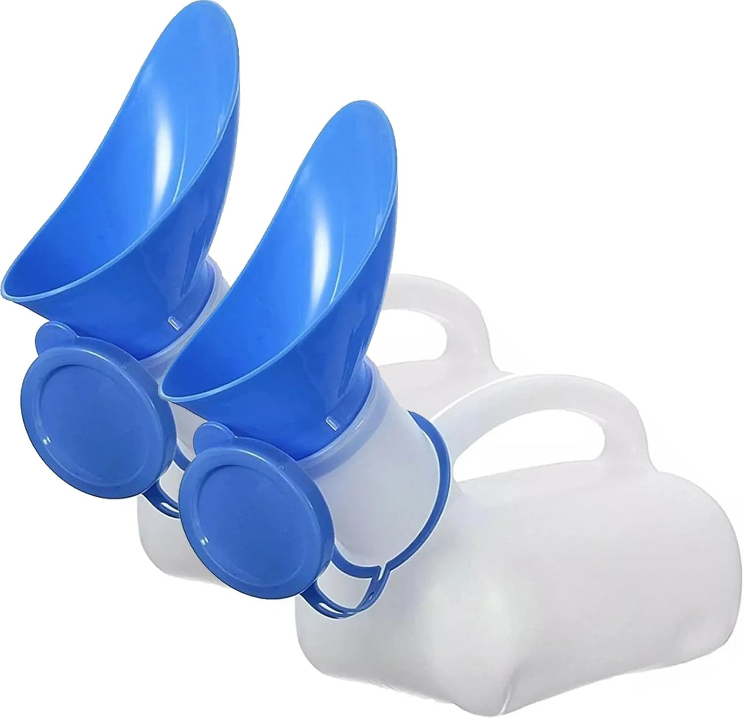 2 Pack Female Urinal Spill Proof – Portable Pee Funnel for Women 32 Oz | Stur…