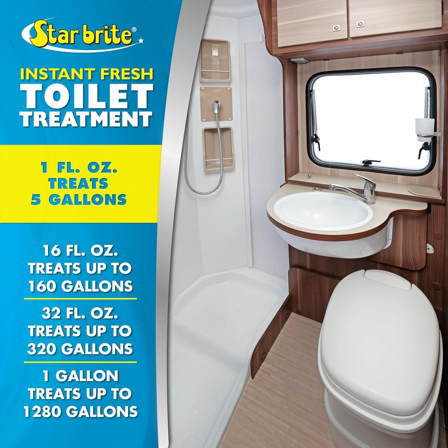 Portable Toilet Odor Solution – Formaldehyde-Free Formula