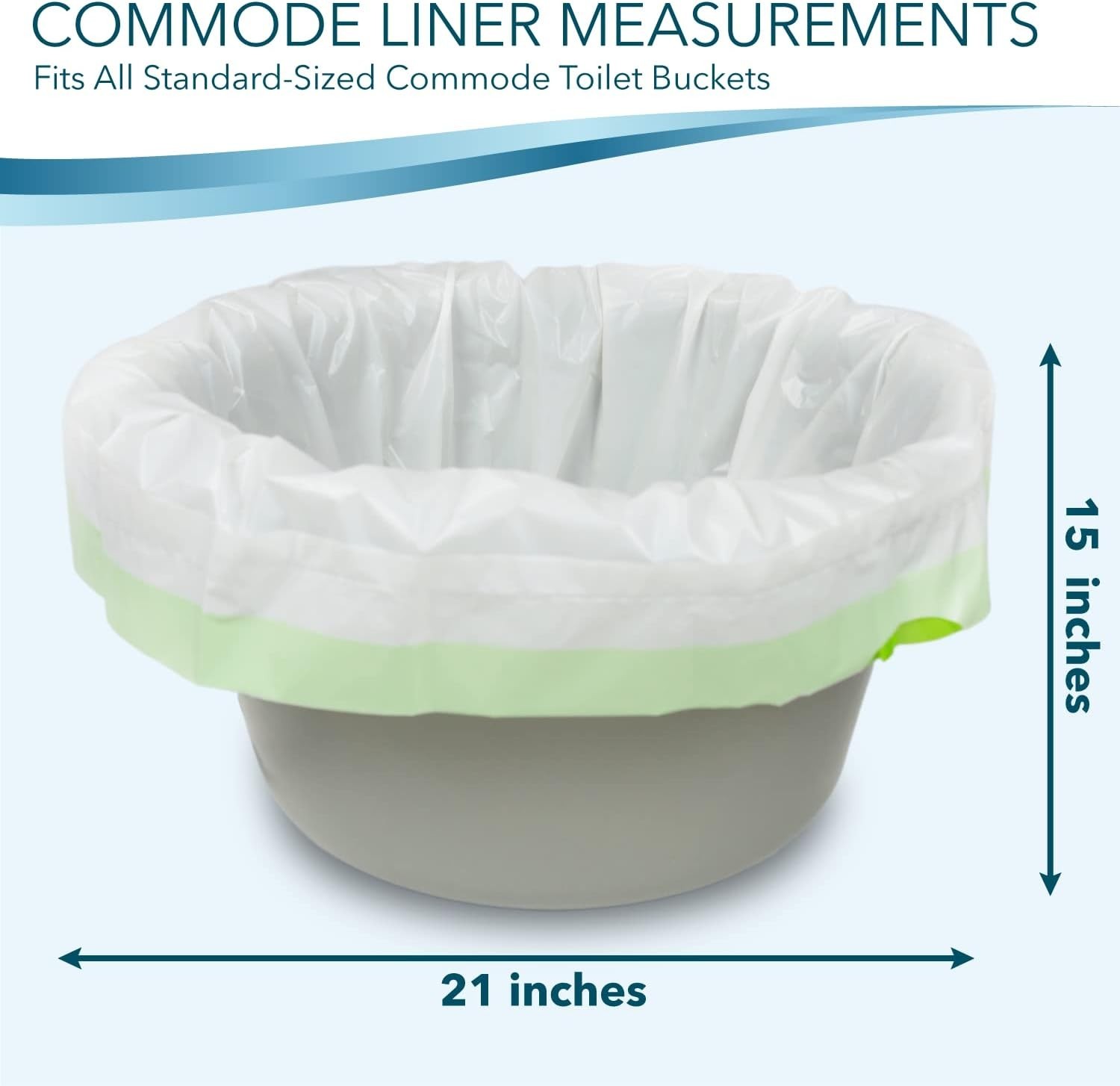 Universal Fit 48-Pack Disposable Toilet Liners – Easy & Hygienic Disposal