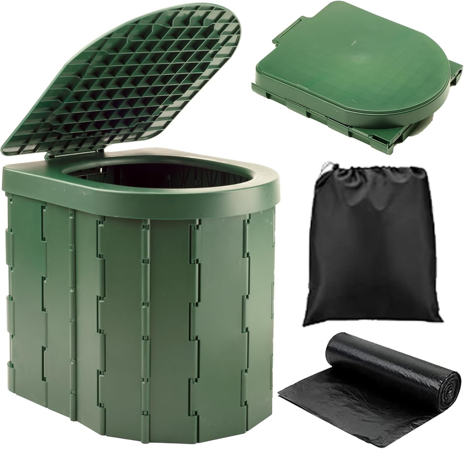 Durable Foldable Potty for Road Trips and Camping – Comfort & Hygiene On-the-Go