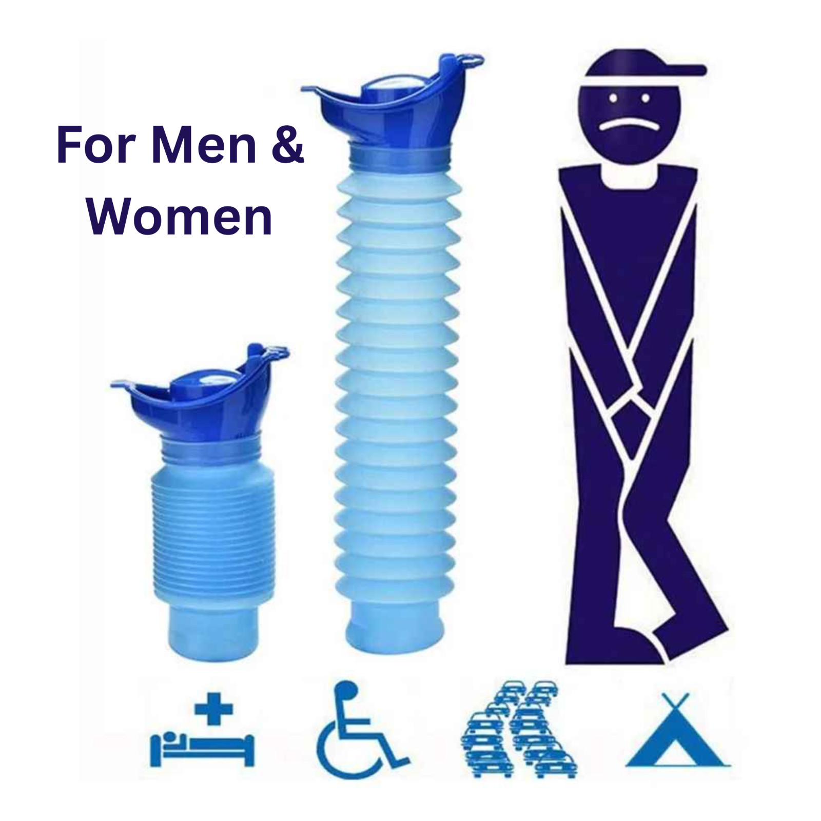 Portable Urinal Bottle Leak Proof Pee Bottle Travel Camping Elderly