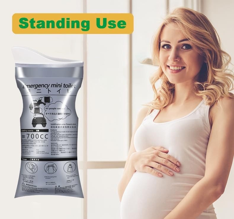 Portable Urinal Bags Travel Emergency Use