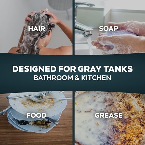 – Gray Holding Tank Digester – Odor Eliminator – Lemon Scent – Matts RV 1