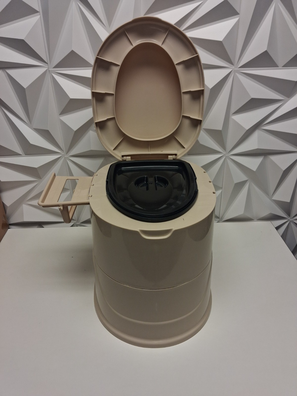 3 Part Portable Easy Assemble Toilet For Camping, Hiking and Travel