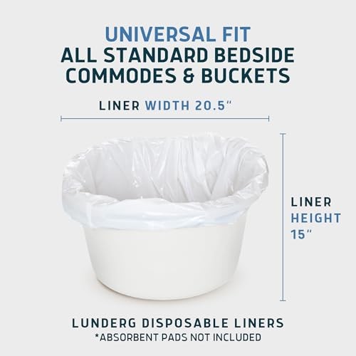 Commode Liners – Value Pack 100 Count Universal 100 Count (Pack of 1) Standard