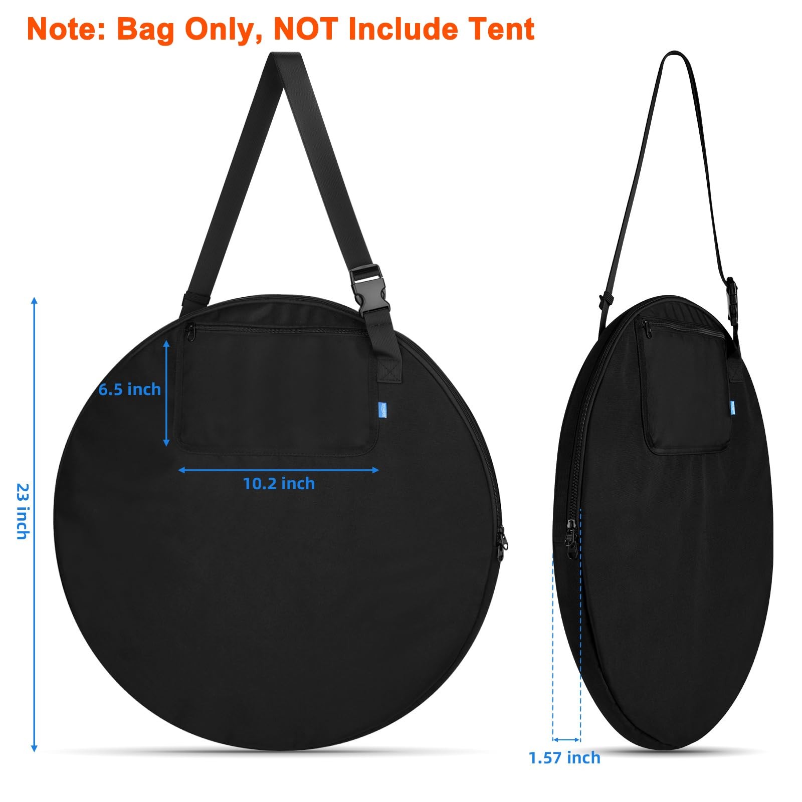 Carry Bag for Pop Up Privacy Shower Tent, Lightweight Replacement Bag with Sh…