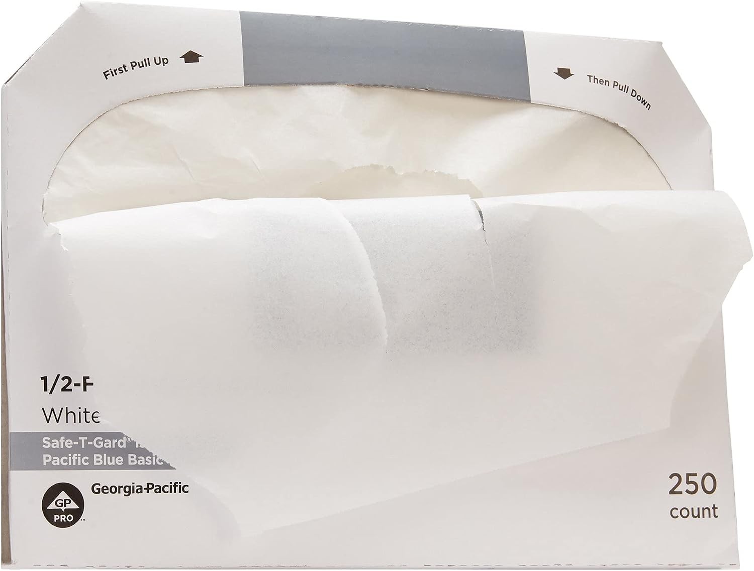 Georgia-Pacific Pacific Blue Basic Disposable Toilet Seat Covers by GP PRO