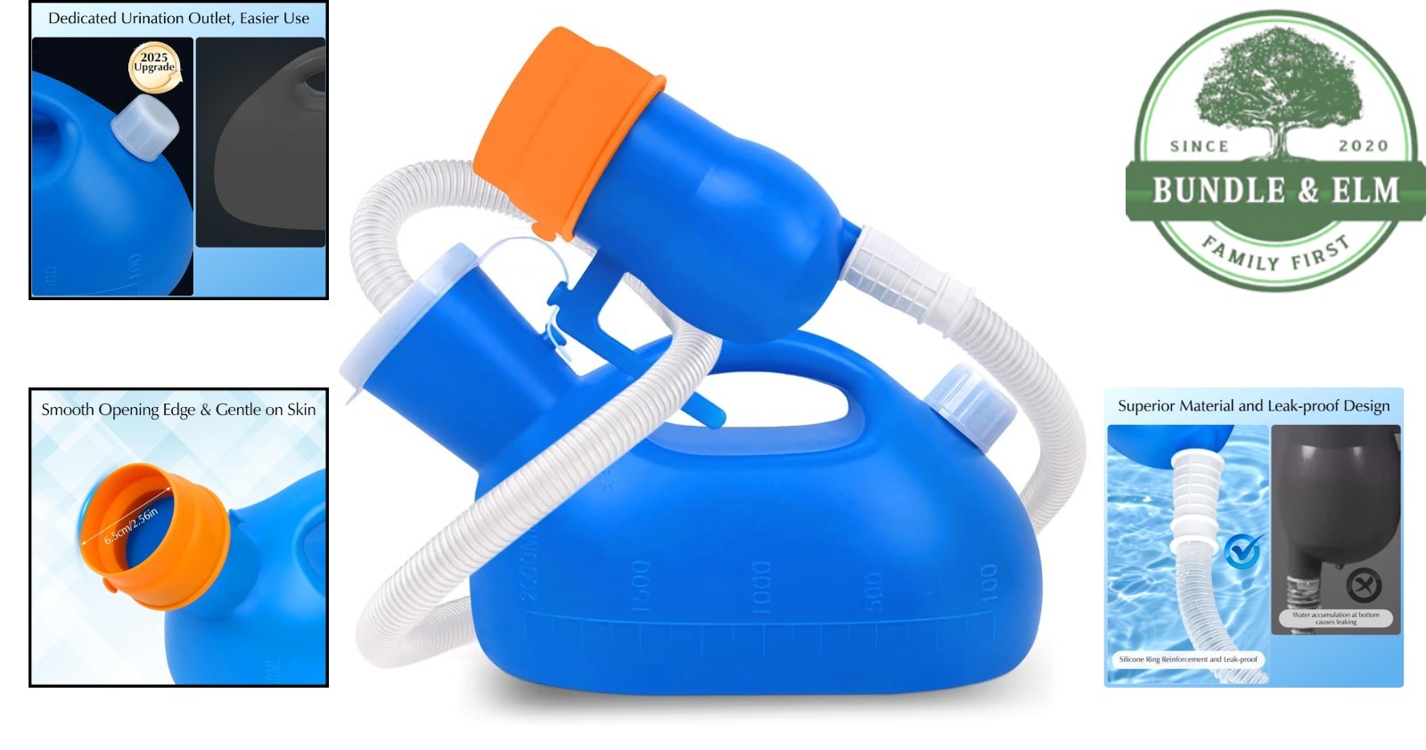 Comfortable and Convenient Urinal Bottle for Men, Ideal for Home and Travel