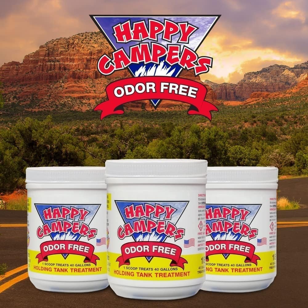 RV Toilet Treatment – 18 Odor-Free Treatments for Black & Gray Tanks