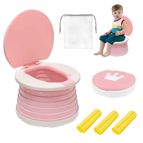 portable, foldable potty seat for toddler, Training Toilet Seat Small Pink