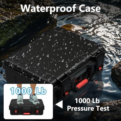 Starlink Mini Case – Waterproof Hard Case – Fits Star Link Mini Dish – Portable