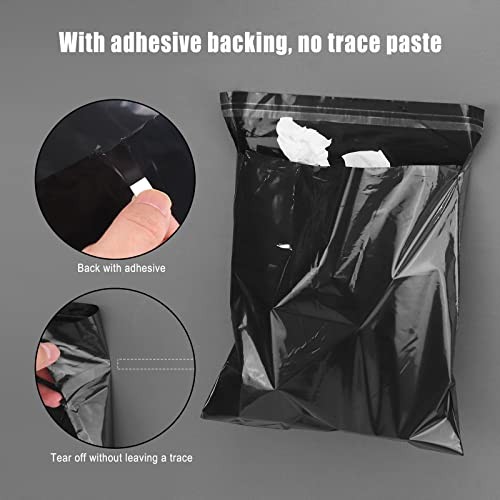 Disposable Trash Bags for Cars, 200 Pack Car Garbage Bag Black – Pack of 200