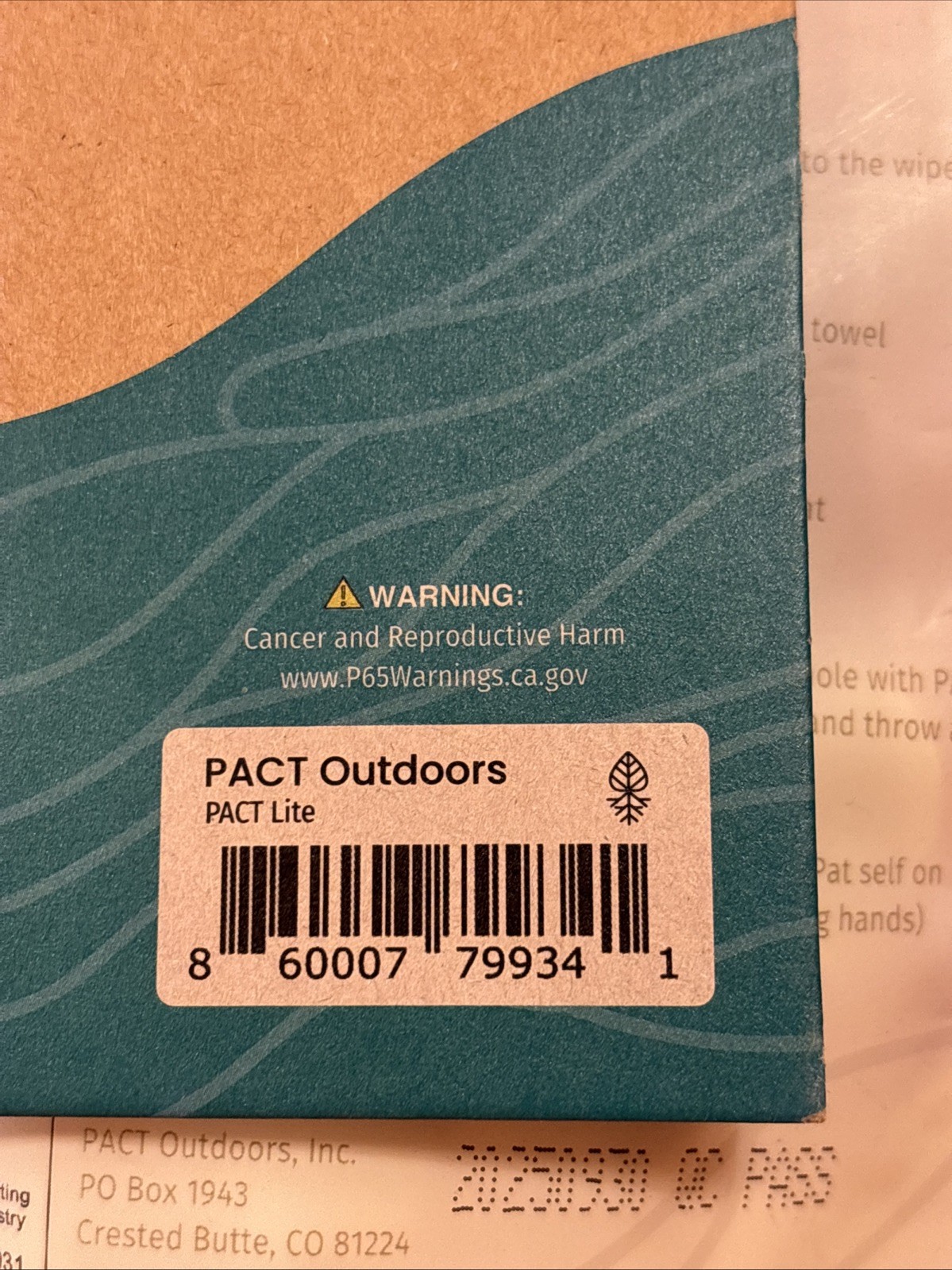 PACT Lite Outdoor Adventures 3pc Sustainable All-In-One Bathroom Kit