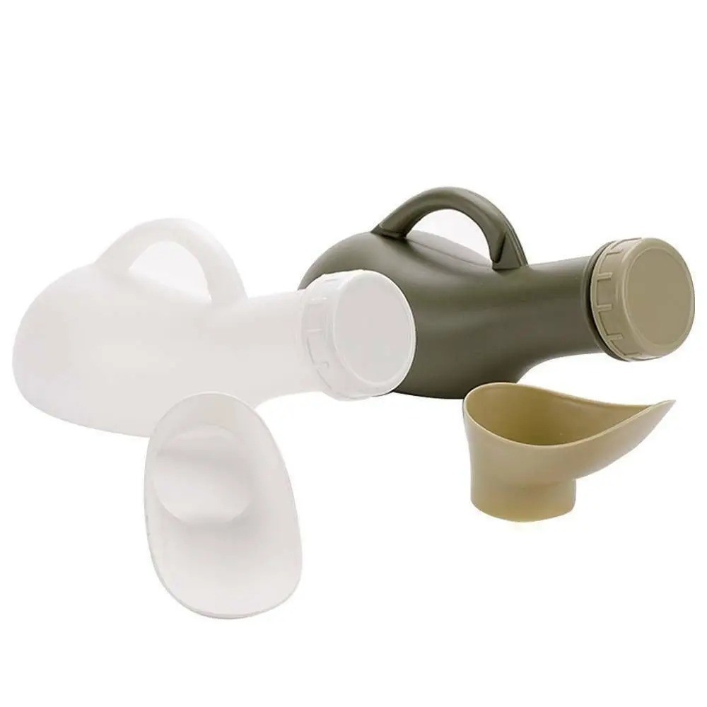 Portable Urinal Bottle with Cap for Men Travel Camping Car Pee Aid