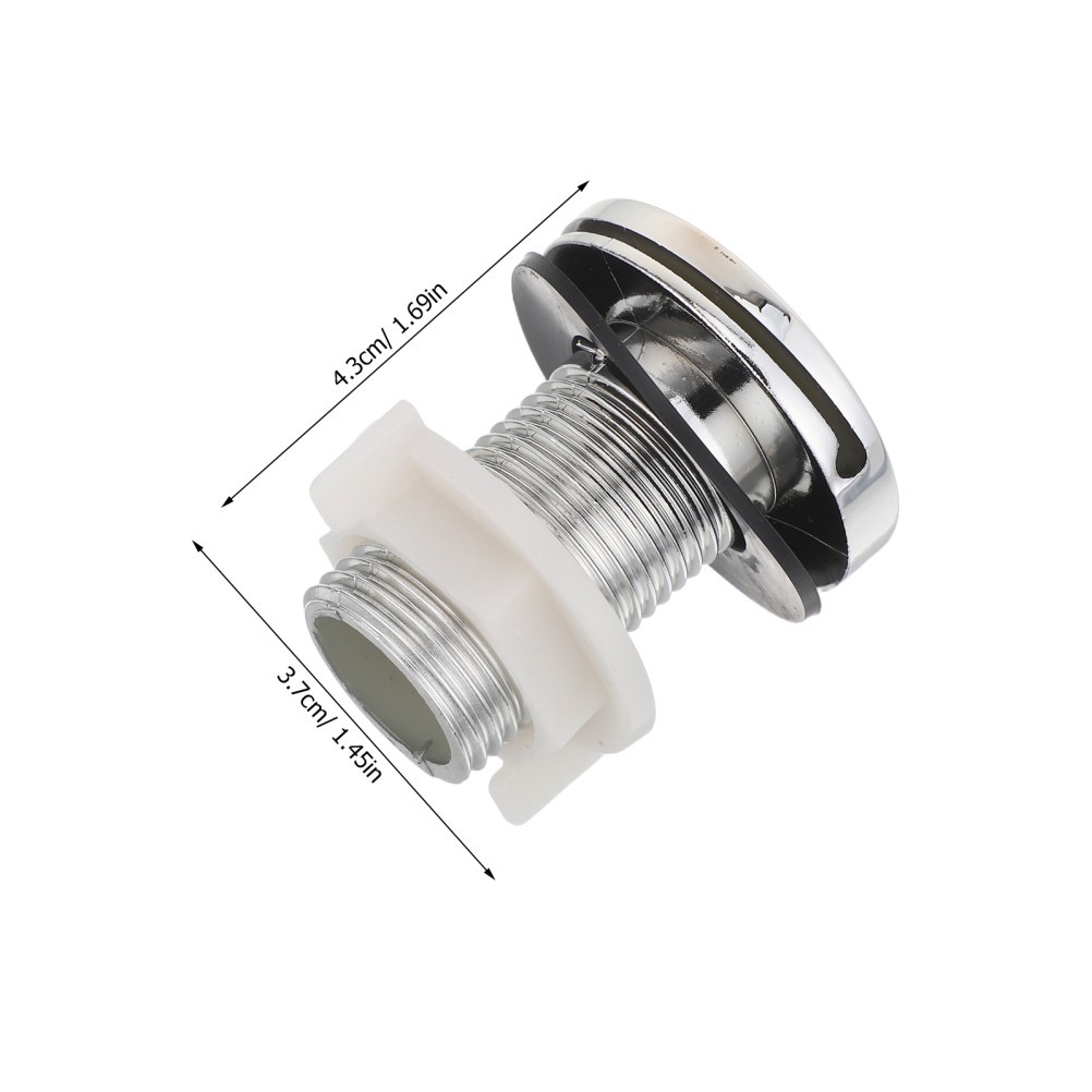 Universal Compatible Plastic Urinal Spray Nozzle Assembly for Public Restrooms