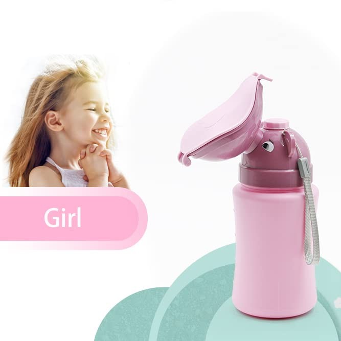 Portable Potty Travel for Car Travel Camping for Outdoor Car Travel Girl pink