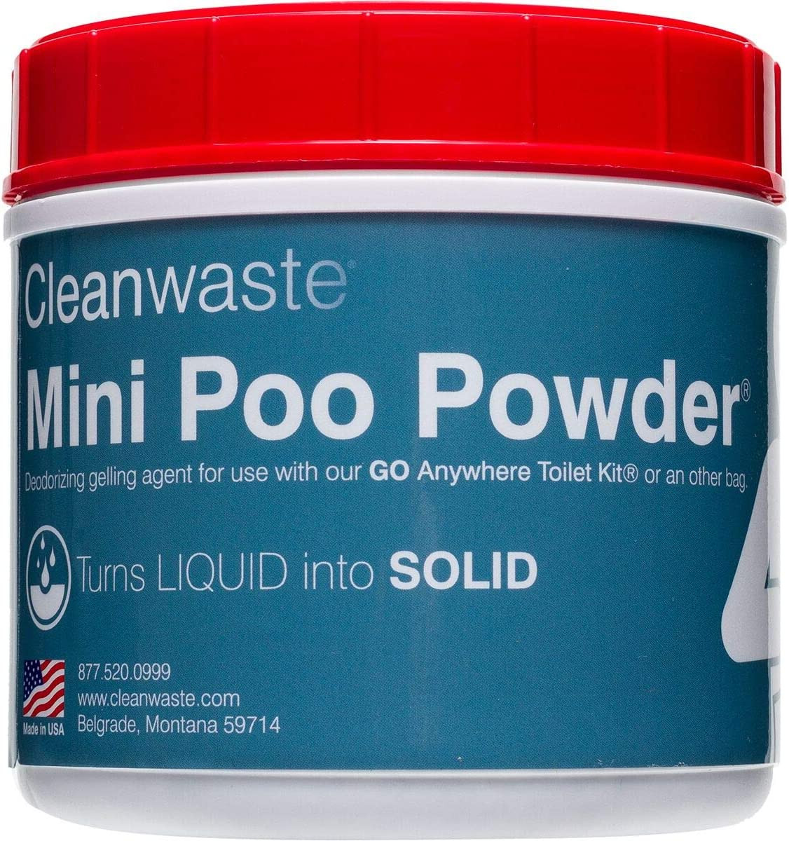 Mini Poo Powder Waste Treatment-55 Use (D556POW)