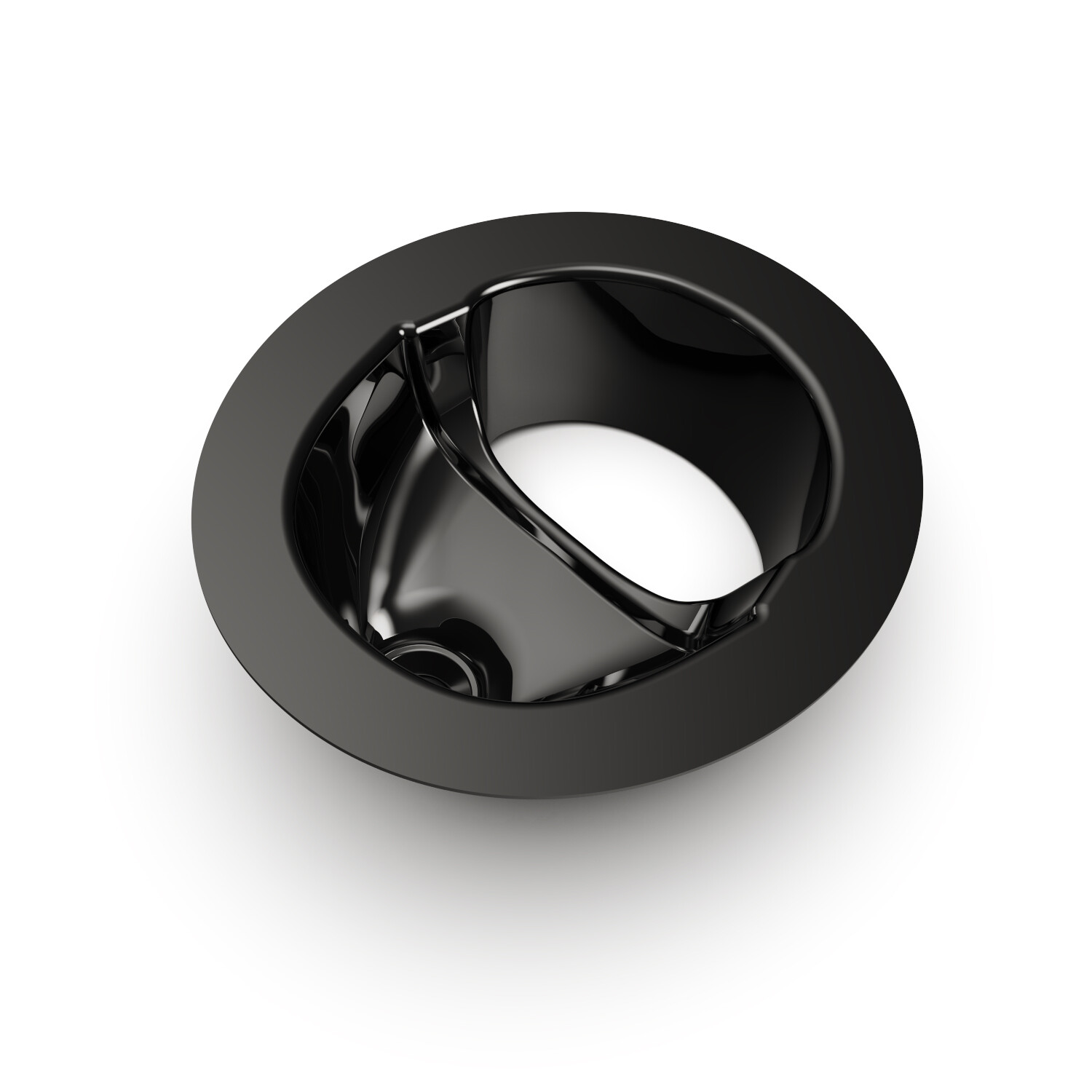 Kildwick Separator Insert Classic Black – Urine Separator for Separating Toilets