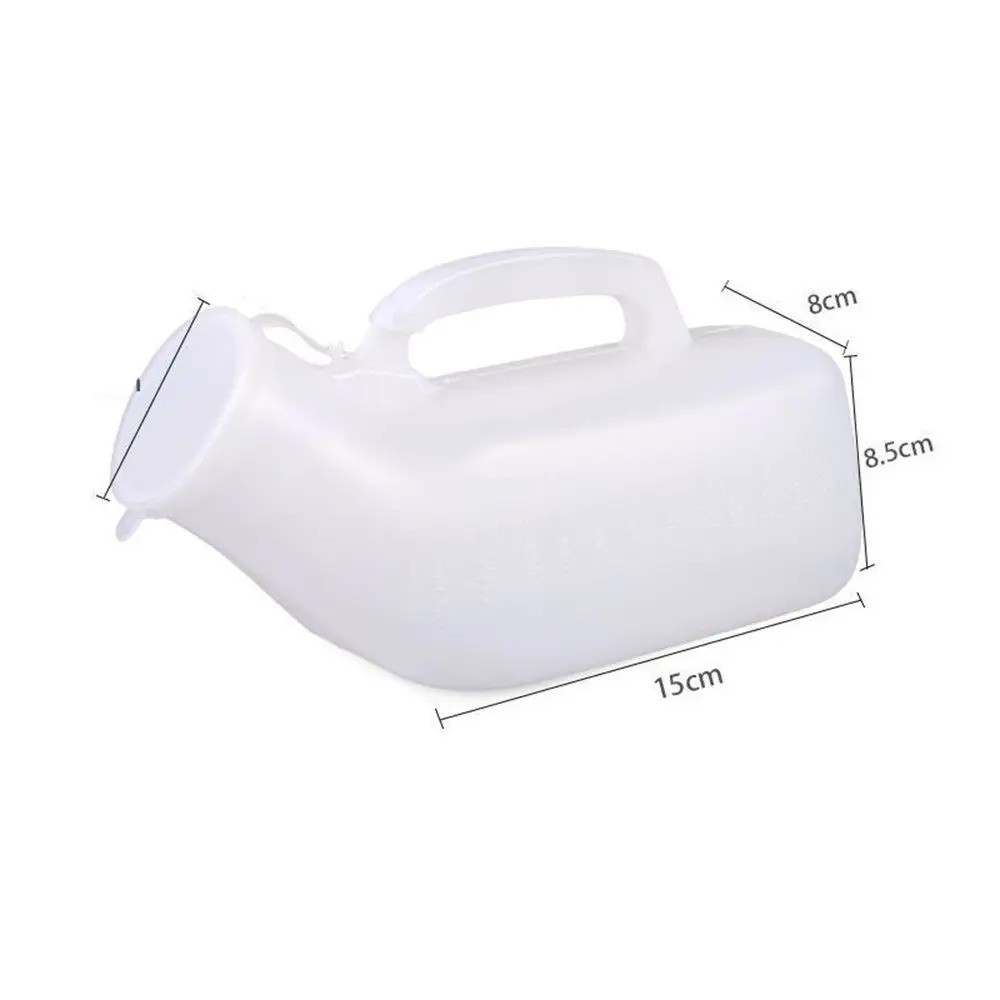 1200ml Unisex Travel Urinal Bottle Portable Car Camping Pee Container