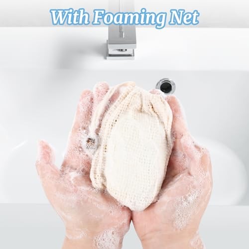 Travel Soap Case, Holder Container with Draining Pad & Lid, Fits Bars 1PCS
