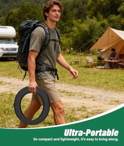Bucket Toilet Seat, Portable Toilet Seat for 5 Gal Buckets Camping Toilet Seat