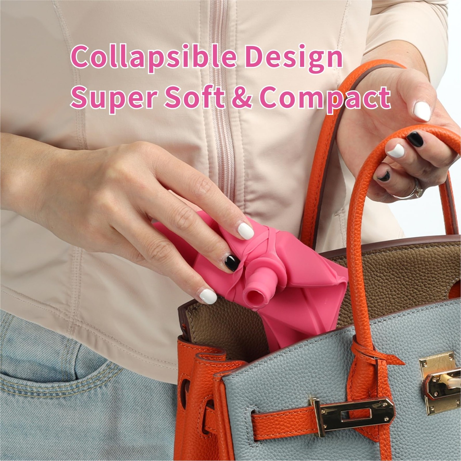 Foldable Female Urinal, Female Urination Device, Reusable Women Pee Funnel Al…