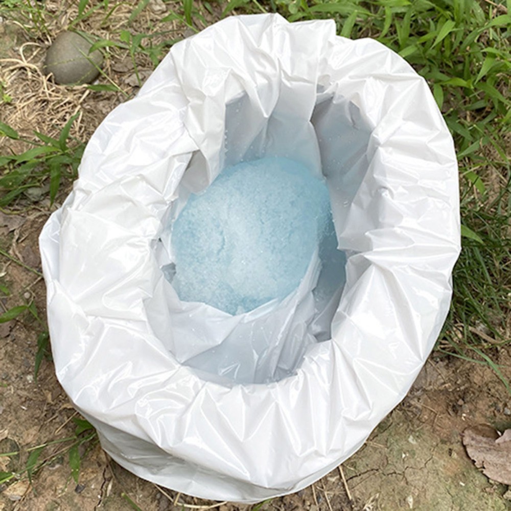 100Pcs Portable Toilet Powder Rapid Poo Gel Poo Urine Powder For Camping Hiking