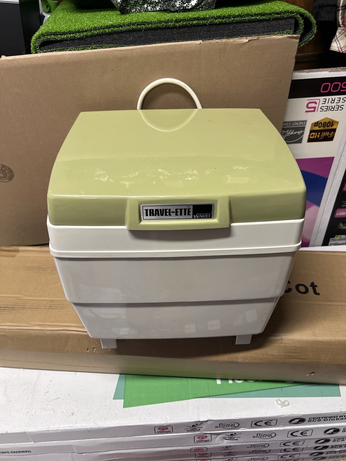 Portable Potty 6.3GAL Outdoor Camping, Travel, Mobile Flush Toilet