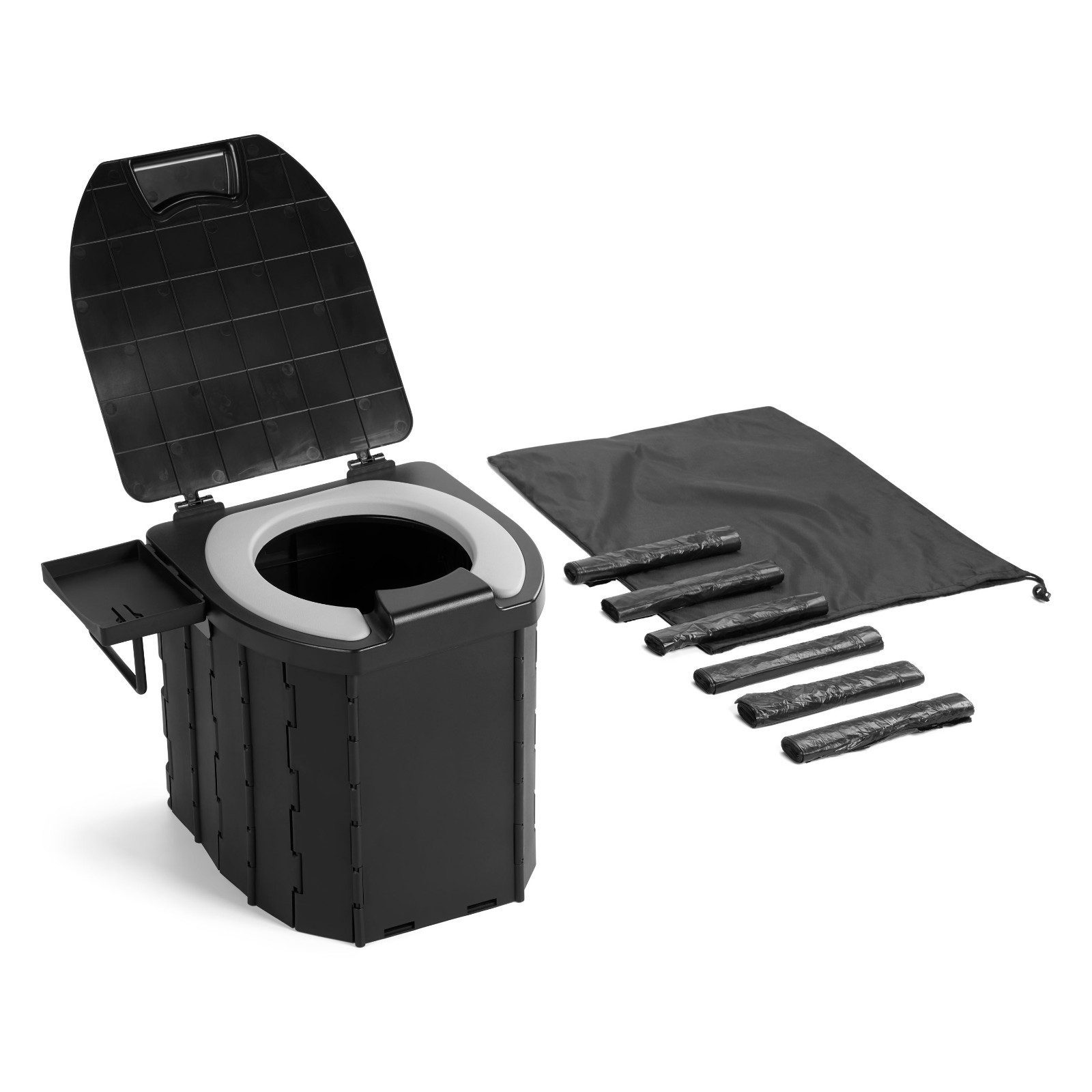 Ozark Trail Portable Camping Toilet Supports Up To 400 Pounds NEW
