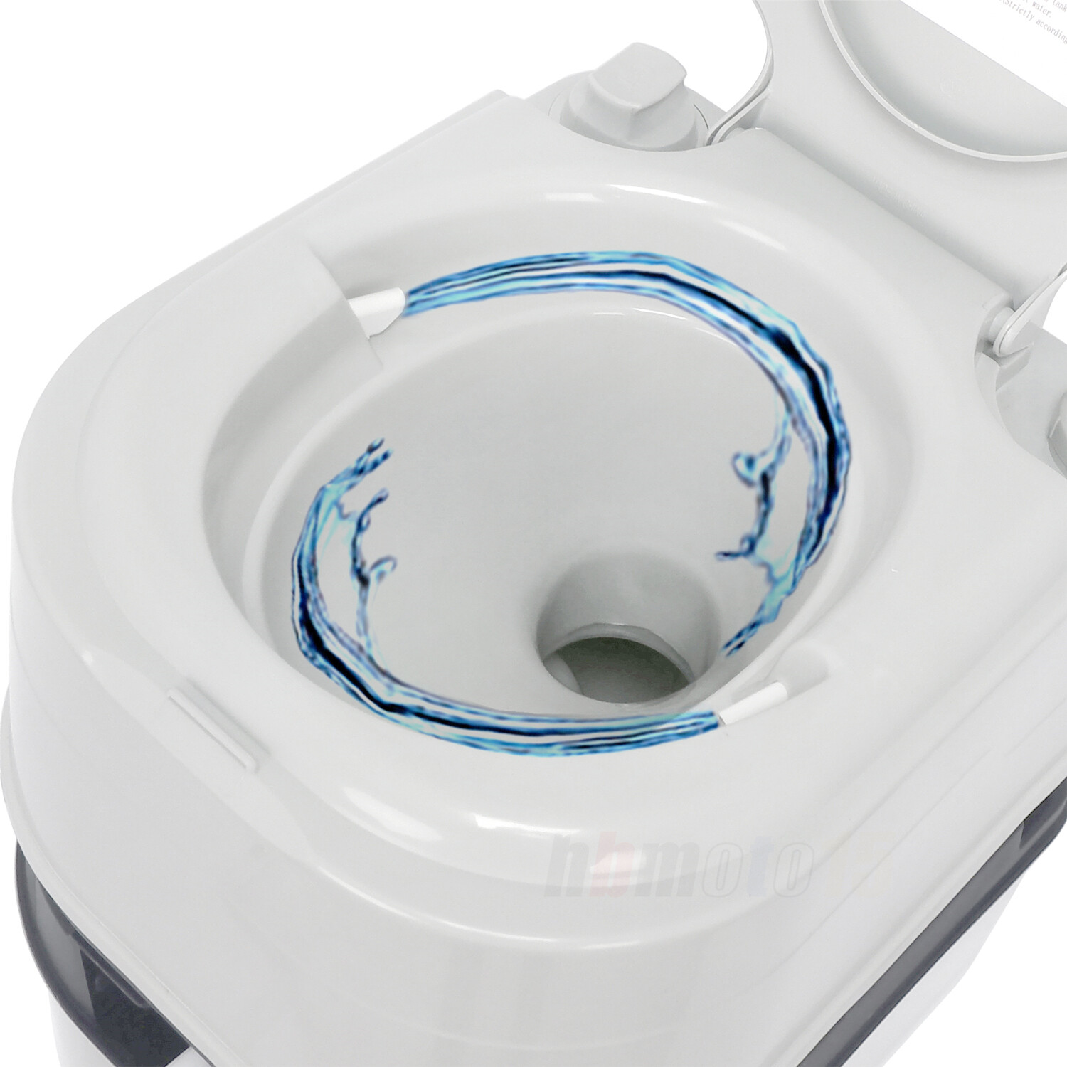 H:45 L:45 W:35 CM Temporary Toilet For Outdoor Touring Car Tent Small Room White