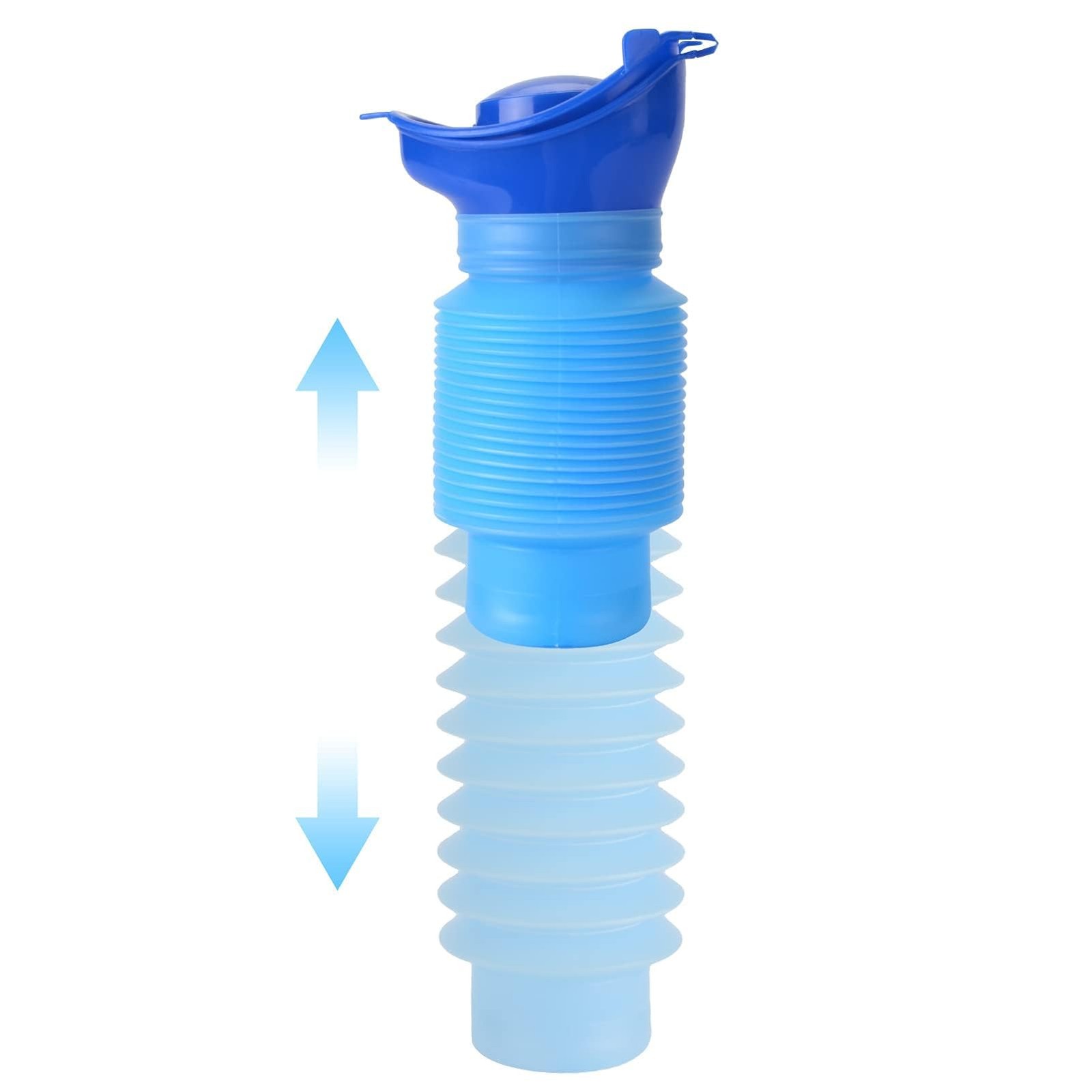 Urine Bottle Mini Urinal 750ML Shrinkable Urinal Mobile Toilet, Shrink B…