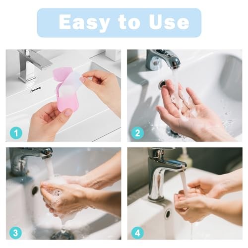 15 Pack Soap Sheets for Traveling, 300 Sheet Portable Soap Paper Disposable