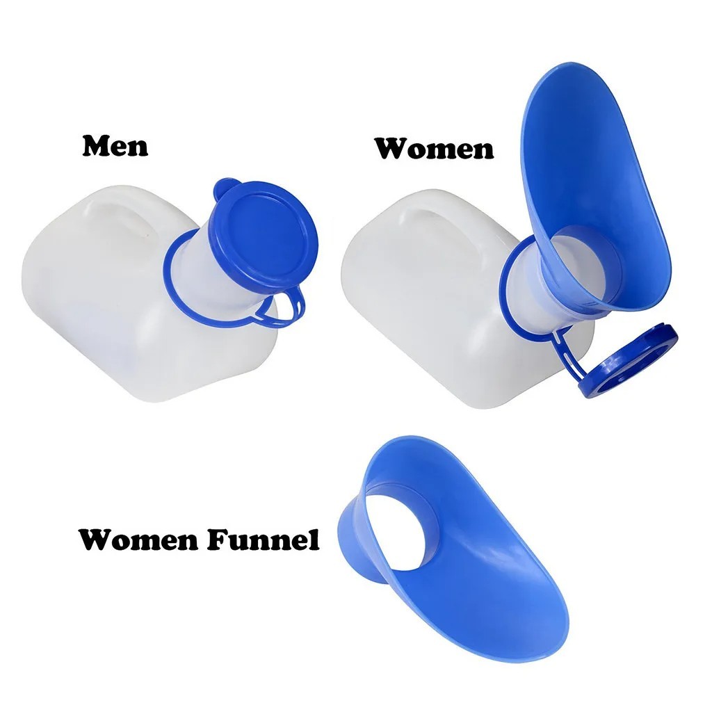 Portable 1000ML Unisex Urinal Bottle – Mobile Travel & Camping Toilet