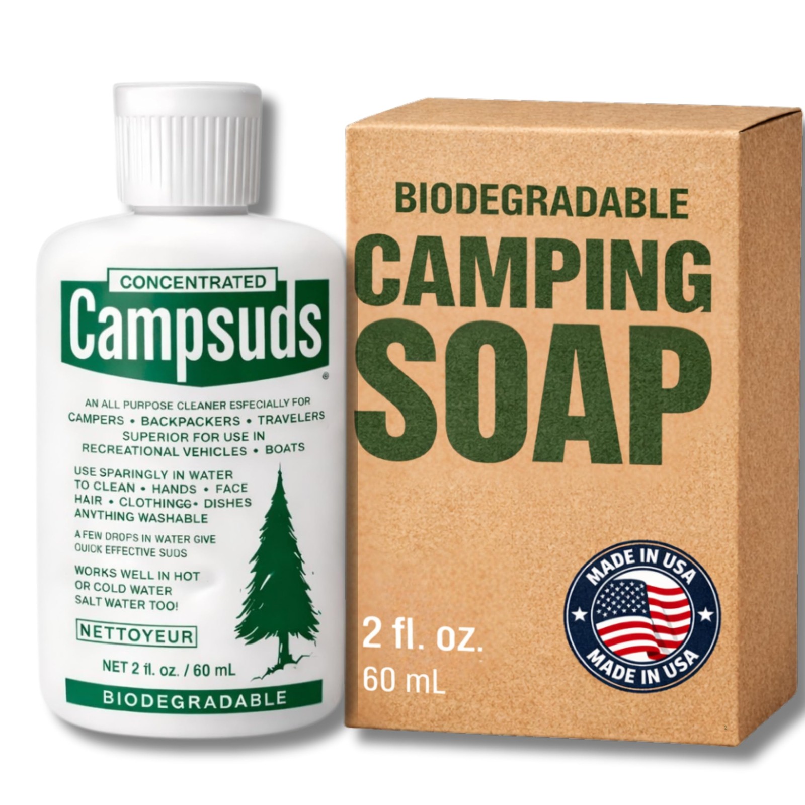 Sierra Dawn Outdoor Soap – Premium Biodegradable Camping & Backpacking Essent…