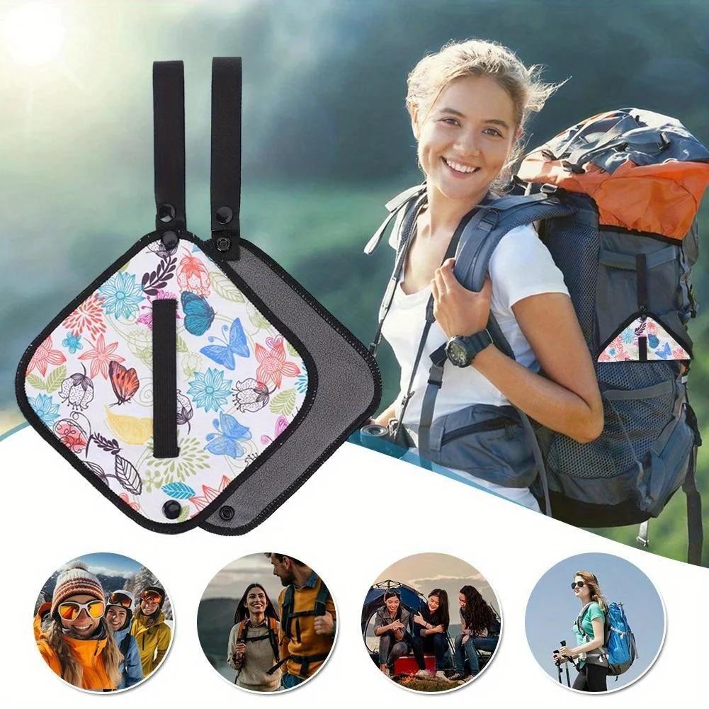 Pee Cloth Reusable Camping Toilet Paper Outdoors Pads for Women Who Pee Outdoors