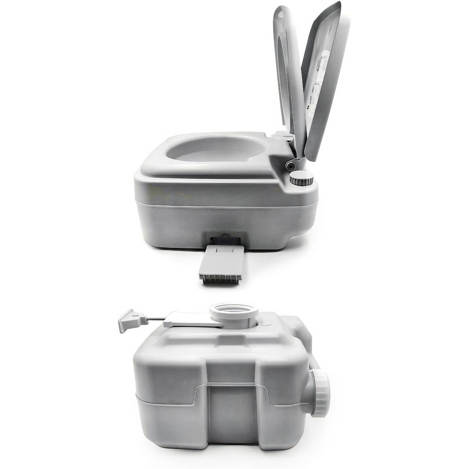 5 Gallon 20L Portable Toilet Flush Travel Camping Outdoor/Indoor Potty Commode
