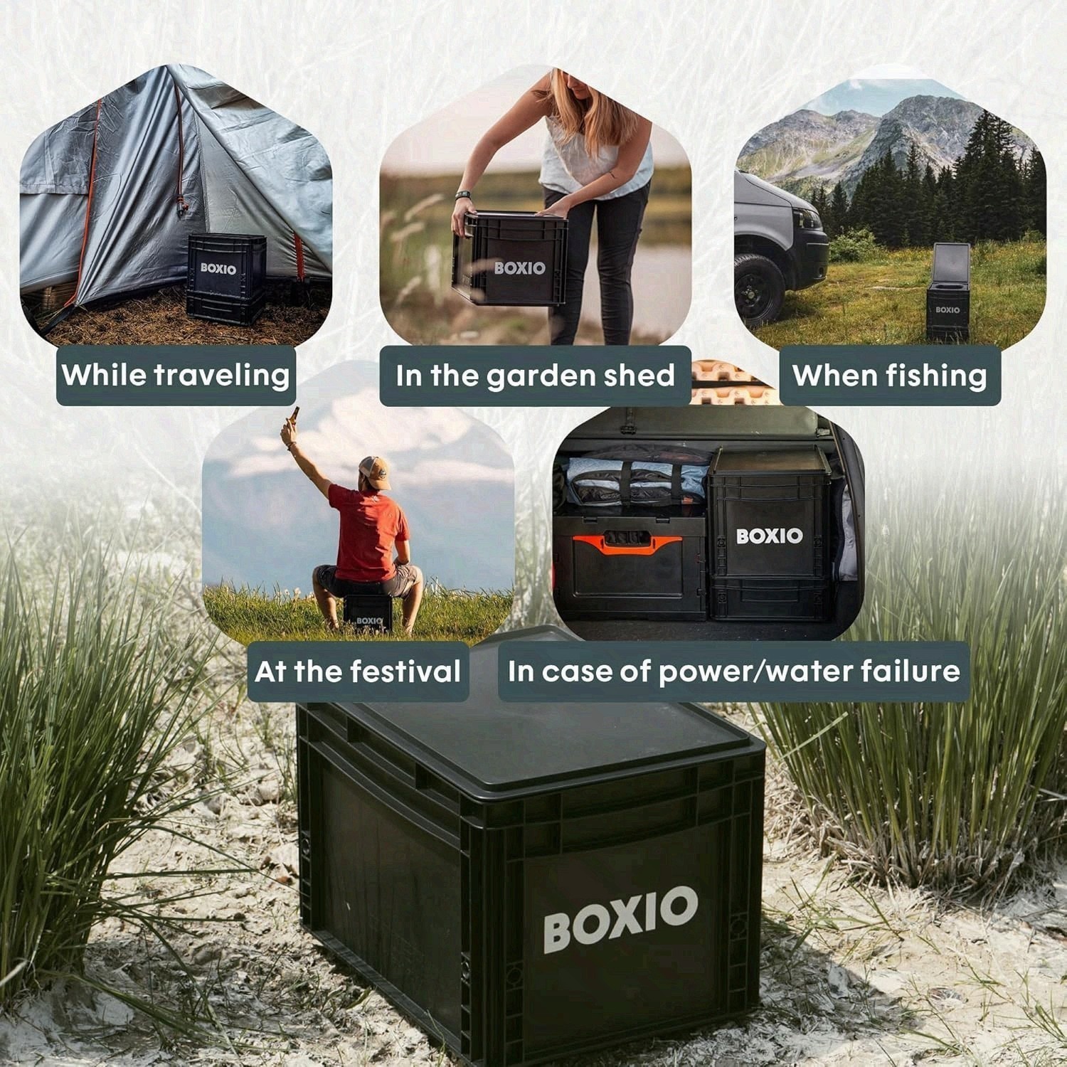 BOXIO TOILET Mini Portable Composting Car Camping Toilet Made in Germany